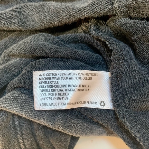 Target Wild Fable Distressed Mineral Wash Tiered Babydoll Sweatshirt Dress - Picture 11 of 11